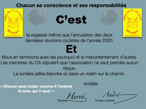 Sorties cyclistes Sorties cyclistes